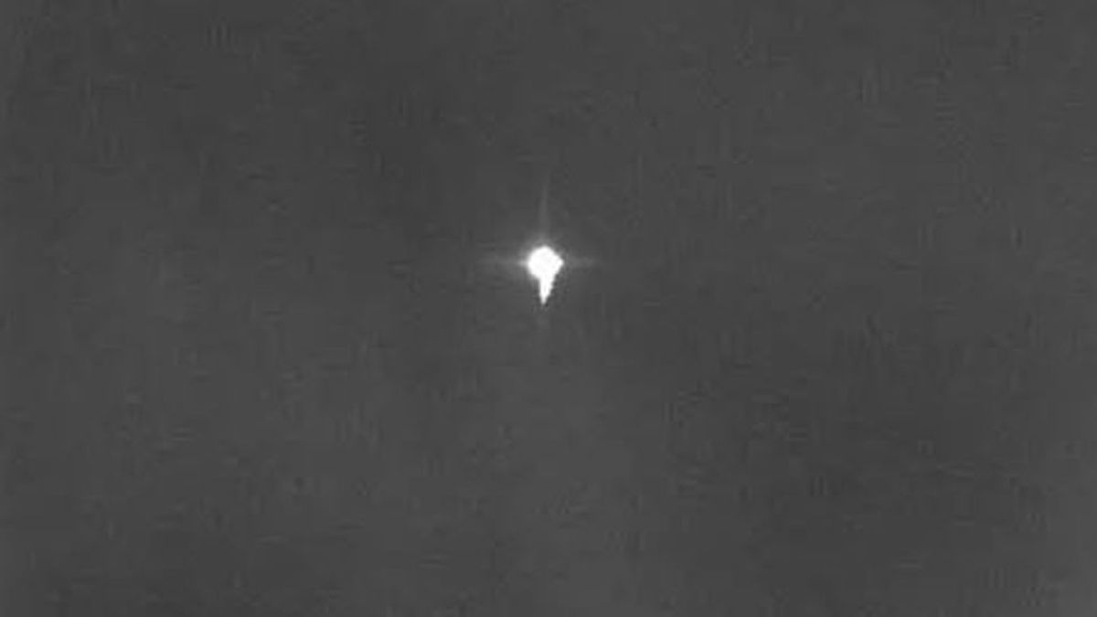 Capturan una imagen del cohete chino fuera de control a 700 kilómetros de la Tierra
