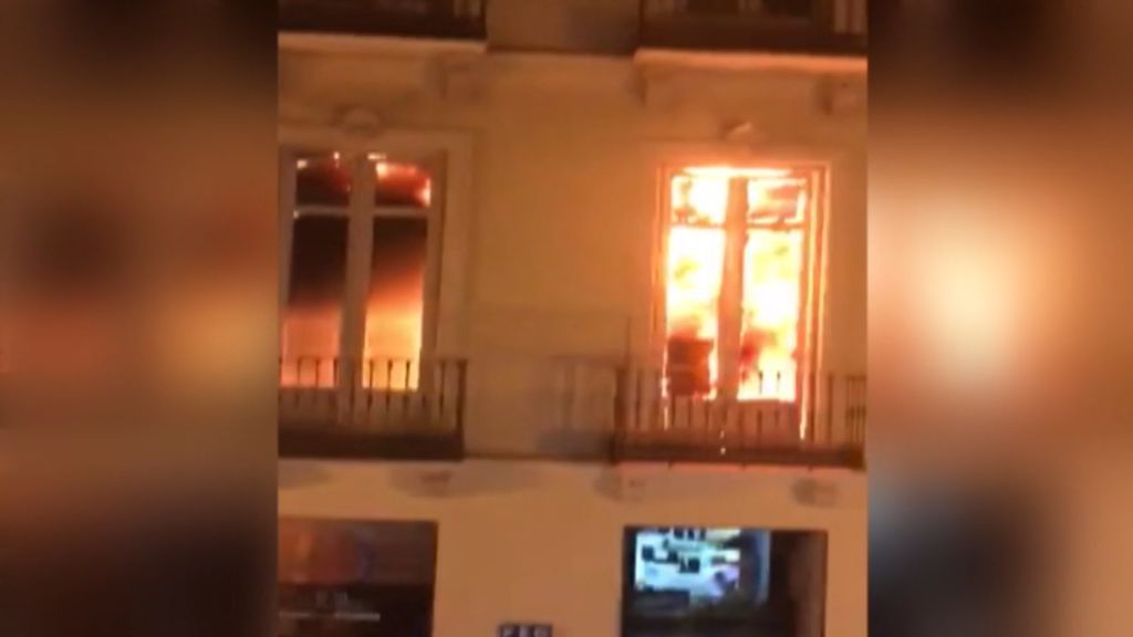 Incendio en Málaga