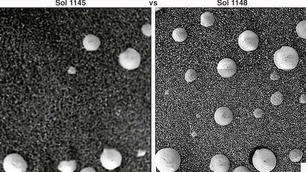 Sol-1145-vs-Sol-1148-Nine-spherical-and-semi-spherical-specimens-lay-upon-the-coarse