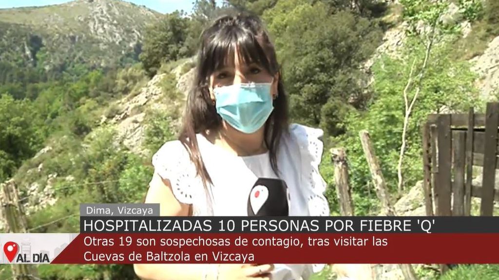 Diez hospitalizados por posible 'fiebre' Q y otros 19 identificados, tras visitar las cuevas de Baltzola (Vizcaya)