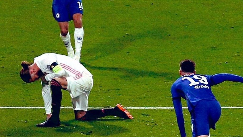 Sergio Ramos se vuelve a lesionar y peligra su final de temporada con el Madrid