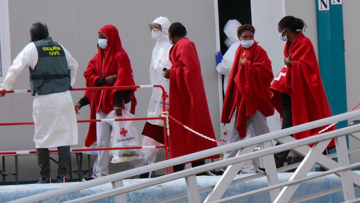 Llegan 254 personas a los puertos de andaluces tras navegar en pateras durante este sábado y domingo Llegan 254 personas a los puertos de andaluces tras navegar en pateras durante este sábado y domingo