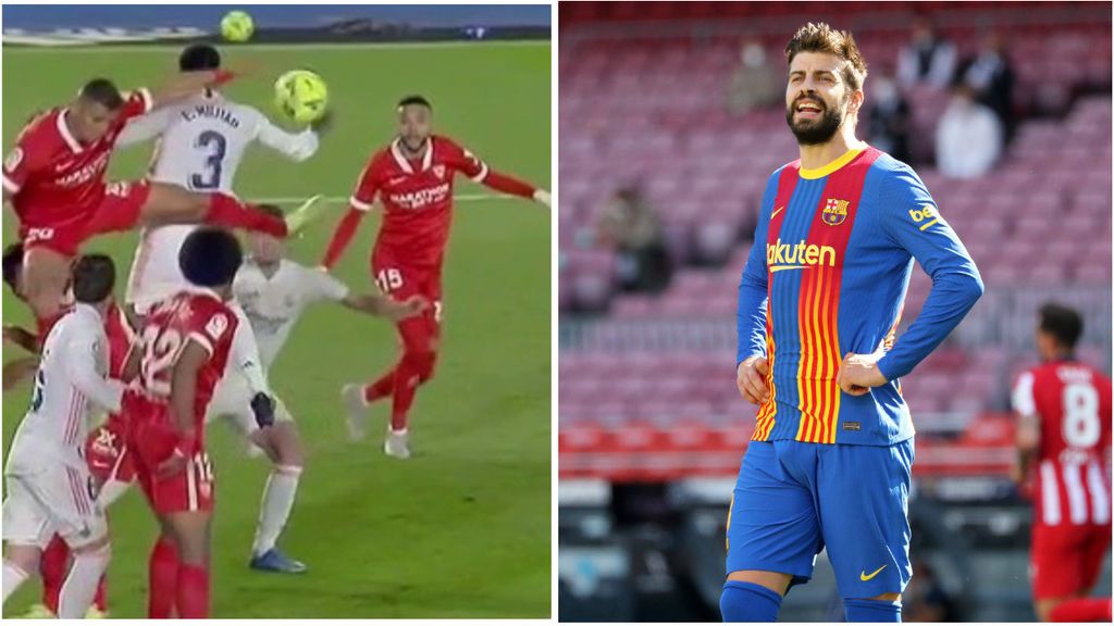 Piqué se suma a la polémica del penalti en contra al Madrid: "Hablando se entiende la gente"