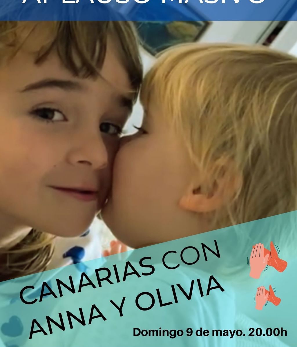 Convocado un aplauso masivo en Canarias en apoyo de la familia de las niñas a las ocho de la tarde