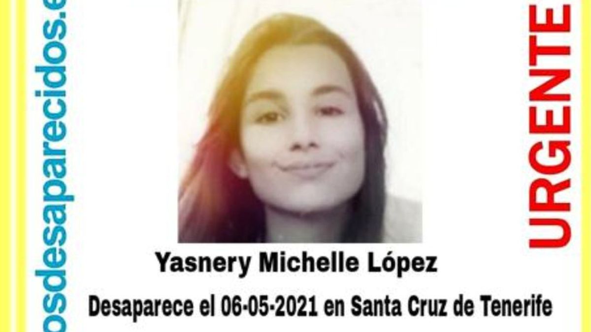 Buscan a Yasnery , una menor de 16 años desaparecida desde el jueves en Santa Cruz de Tenerife