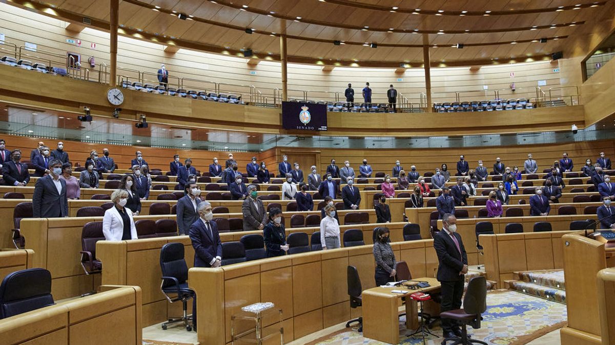 Imagen de un pleno del Senado Imagen de un pleno del Senado