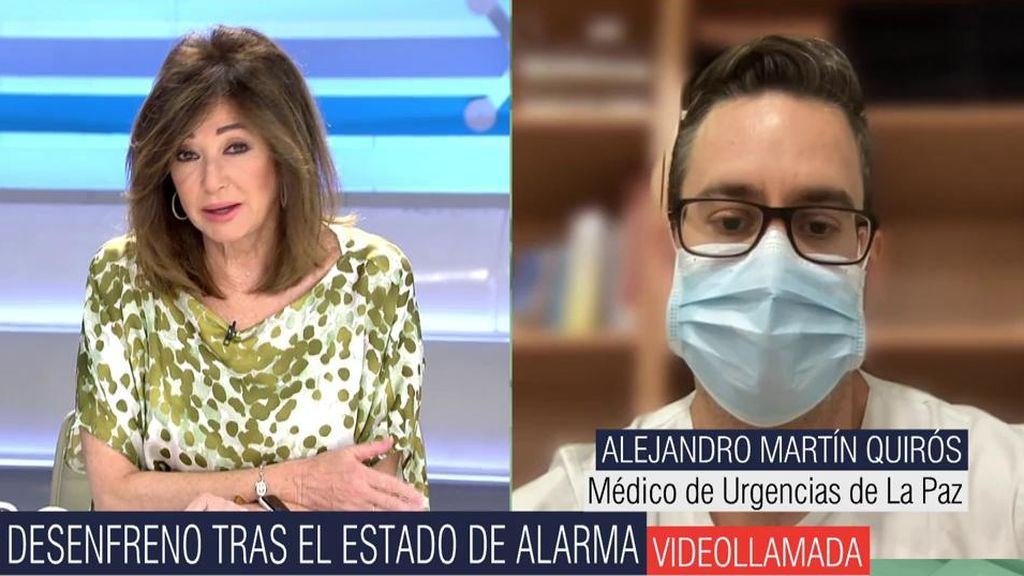 Un doctor de Urgencias del Hospital la Paz: "No cabe más gente"