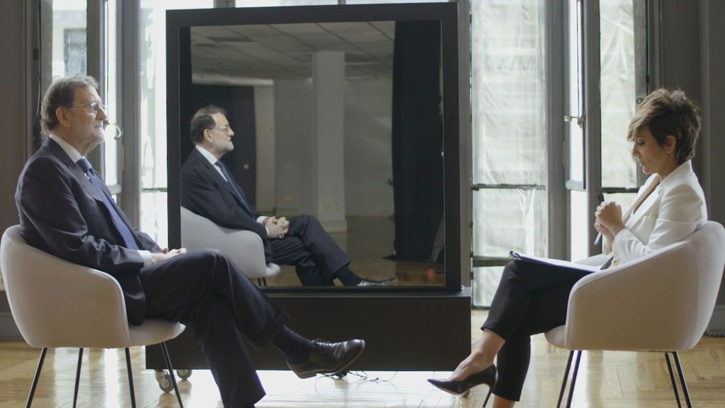 Mariano Rajoy, con Sonsoles Ónega.