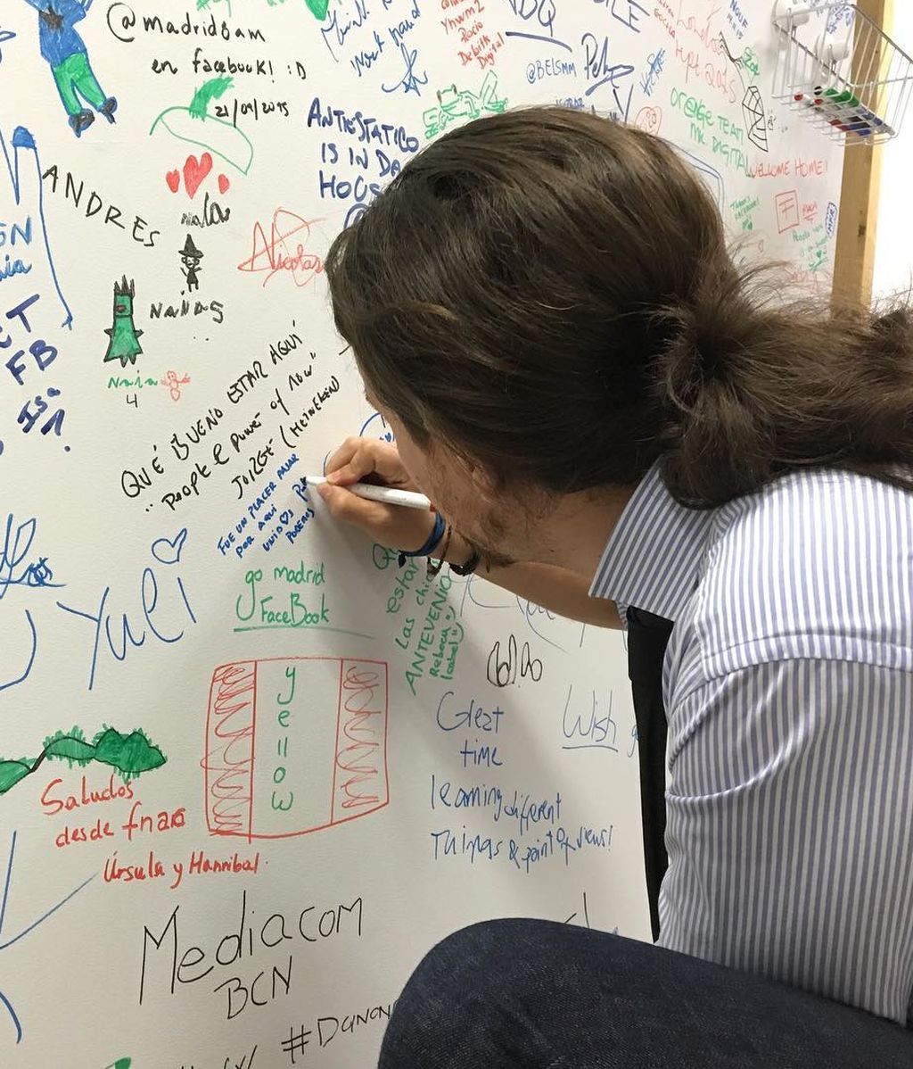 La coleta baja siempre fue su seña de identidad, tal y como reivindicó en su debut en Instagram