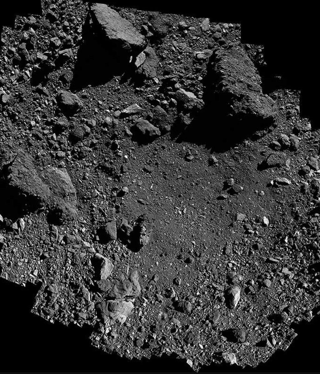 EuropaPress_3195914_zona_toma_muestras_nightingale_asteroide_bennu