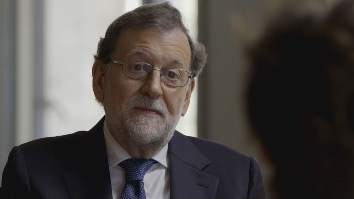 Mariano Rajoy, con Sonsoles Ónega. Mariano Rajoy, con Sonsoles Ónega.