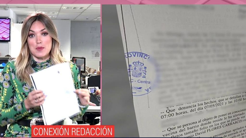 'El Programa de Ana Rosa' muestra por primera vez la denuncia de Rocío Flores por los carteles contra su padre