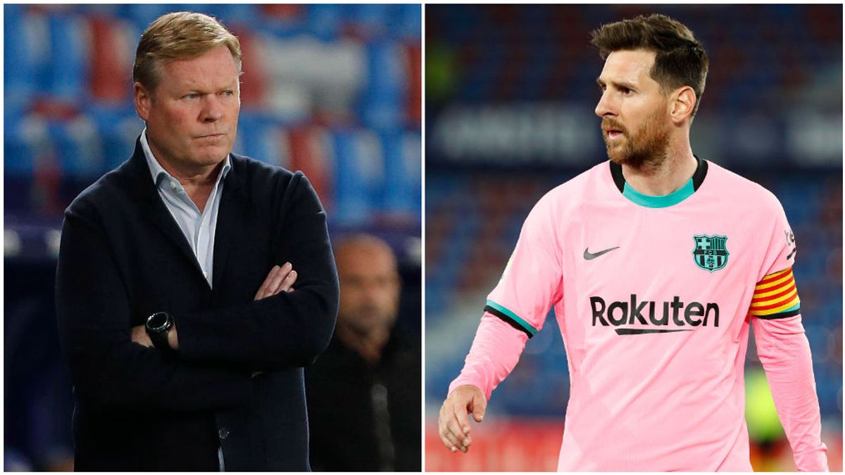 Koeman, el gran señalado de la temporada en el Barcelona. Koeman, el gran señalado de la temporada en el Barcelona.