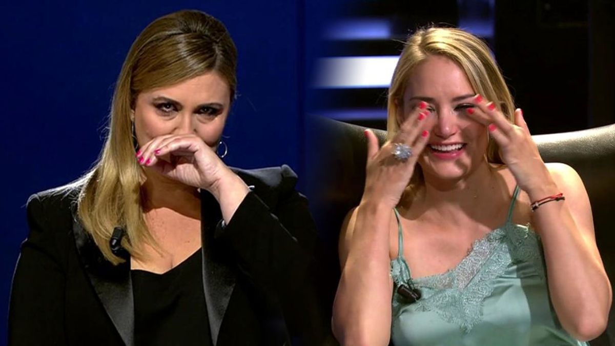 Carlota Corredera y Alba Carillo lloran al ver la boda de Rocío Carrasco I  Rocío, contar la verdad para seguir viva