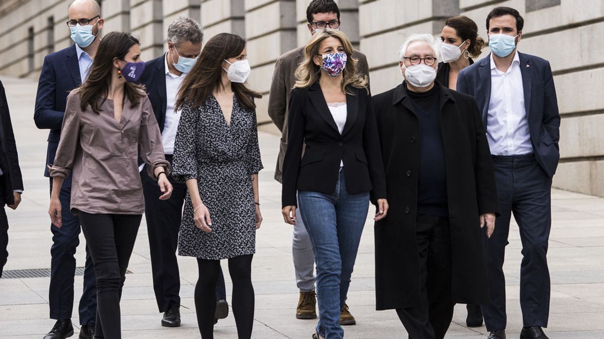 Yolanda Díaz apuesta por un liderazgo tranquilo en Podemos tras la salida de Iglesias: "No somos gente de ruido" Yolanda Díaz apuesta por un liderazgo tranquilo en Podemos tras la salida de Iglesias: "No somos gente de ruido"