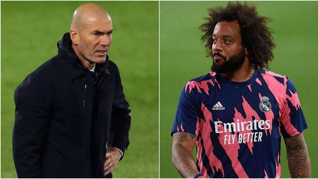 Zidane y Marcelo no han discutido en las últimas semanas.