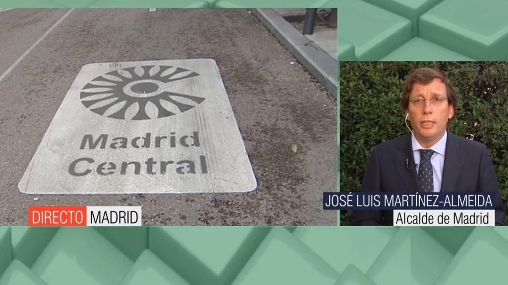 Almeida y las mejoras preparadas para Madrid Central