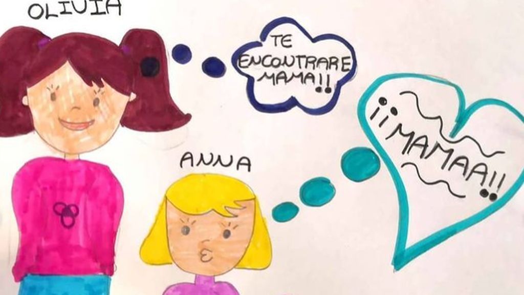 Los dibujos de los niños que han emocionado a la madre de las niñas desaparecidas de Tenerife