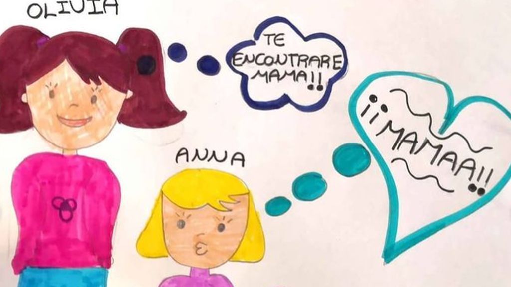 Los dibujos de los niños que han emocionado a la madre de las niñas desaparecidas de Tenerife