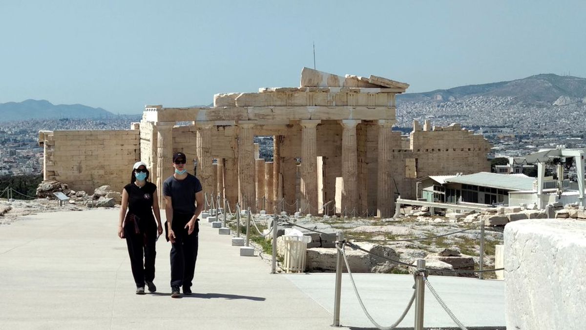 Grecia se prepara para recibir a turistas con vacunas y test rápidos Grecia se prepara para recibir a turistas con vacunas y test rápidos