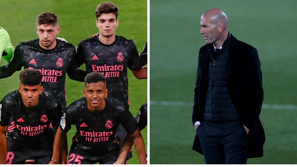 El aviso a navegantes de Zidane: no le temblará el pulso a la hora de poner a los canteranos