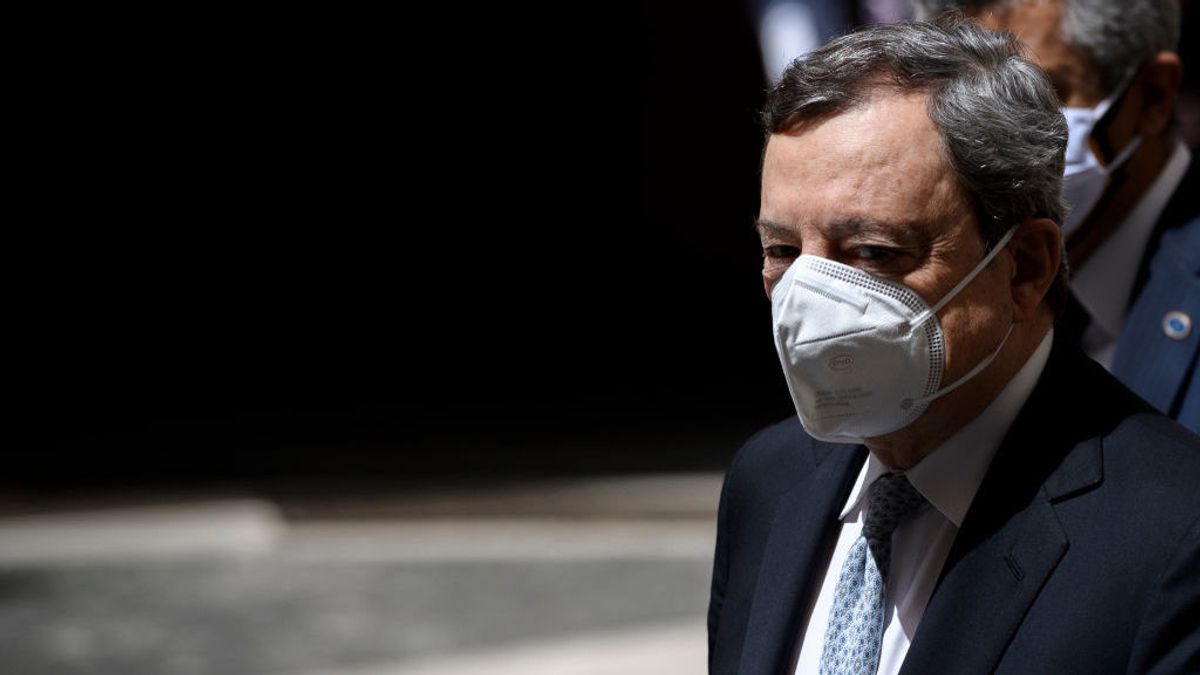 Mario Draghi, primer ministro de Italia, renuncia a cualquier remuniración por su cargo
