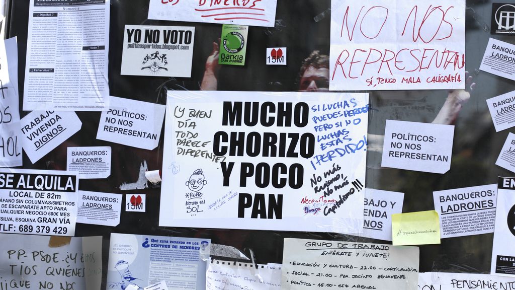 Aniversario del 15M: diez años del ‘movimiento indignado’