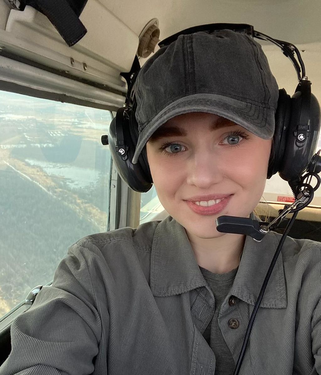 la piloto rusa Galina Kairova