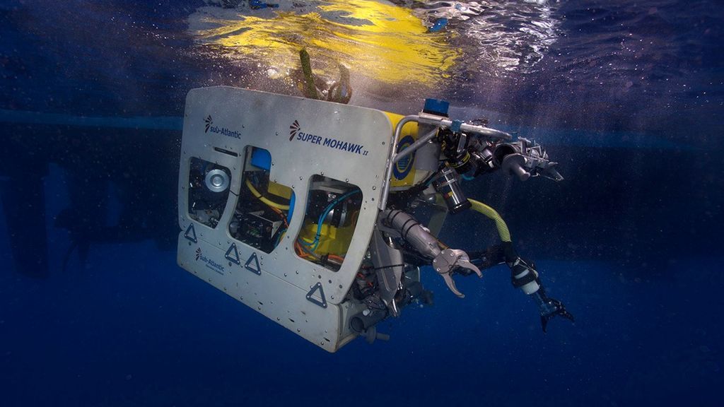 robot submarino tenerife