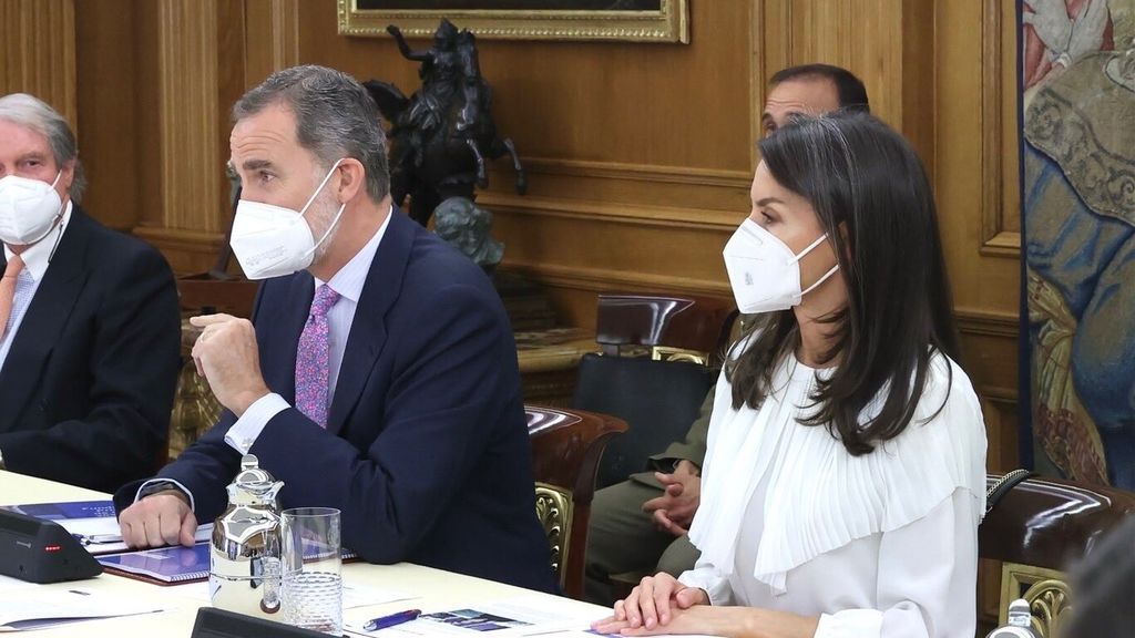 La elección de la camisa ha sido de lo más aplaudida.
