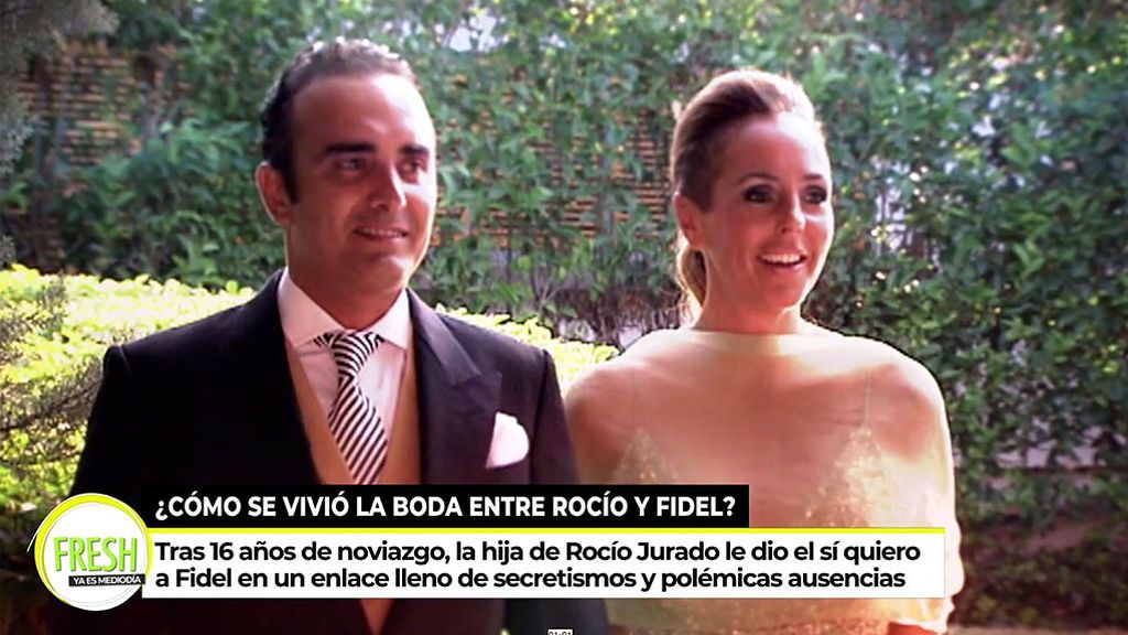 El lugar, el menú, los invitados... Todos los detalles de la boda de Rocío Carrasco y Fidel Albiac