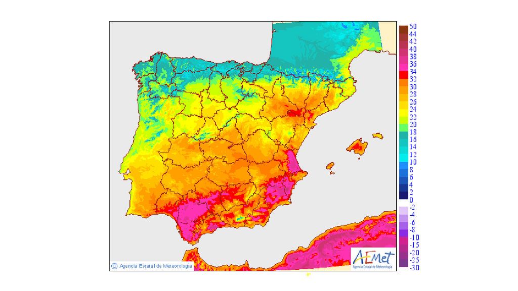 Mapa máximas