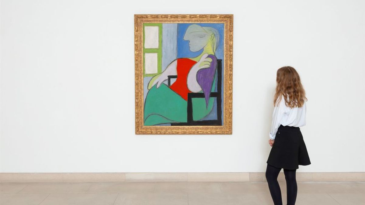 Un retrato de la amante de Picasso se vende por 103 millones de dólares en una subasta Un retrato de la amante de Picasso se vende por 103 millones de dólares en una subasta