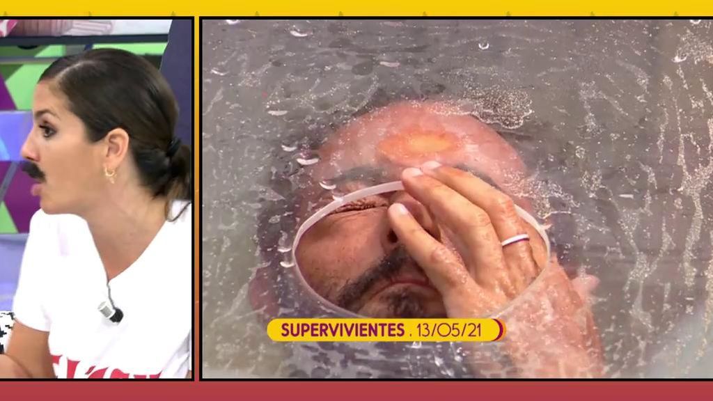 El defecto físico de Omar Sánchez que no le impidió ganar la prueba de la apnea de Supervivientes
