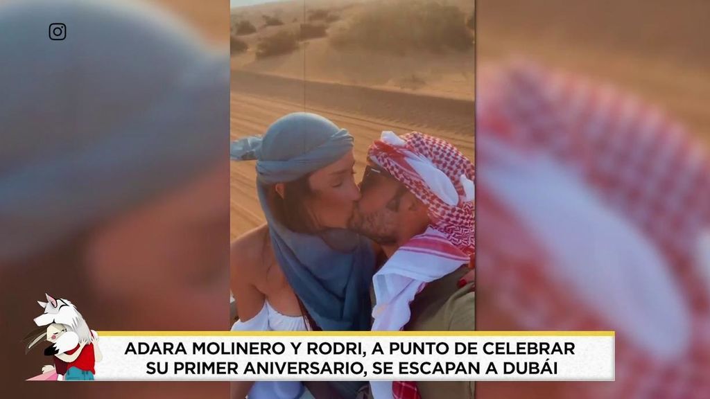 Las vacaciones de lujo de Adara y Rodri