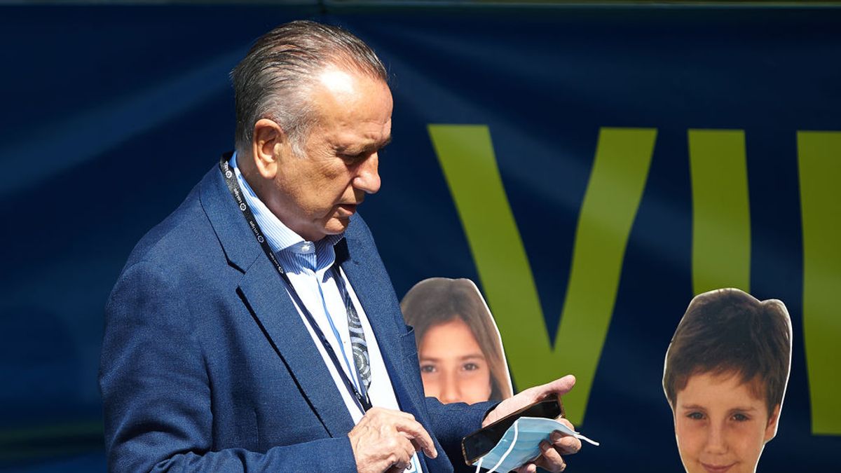 El presidente del Villareal Fernando Roig da positivo en covid El presidente del Villareal Fernando Roig da positivo en covid