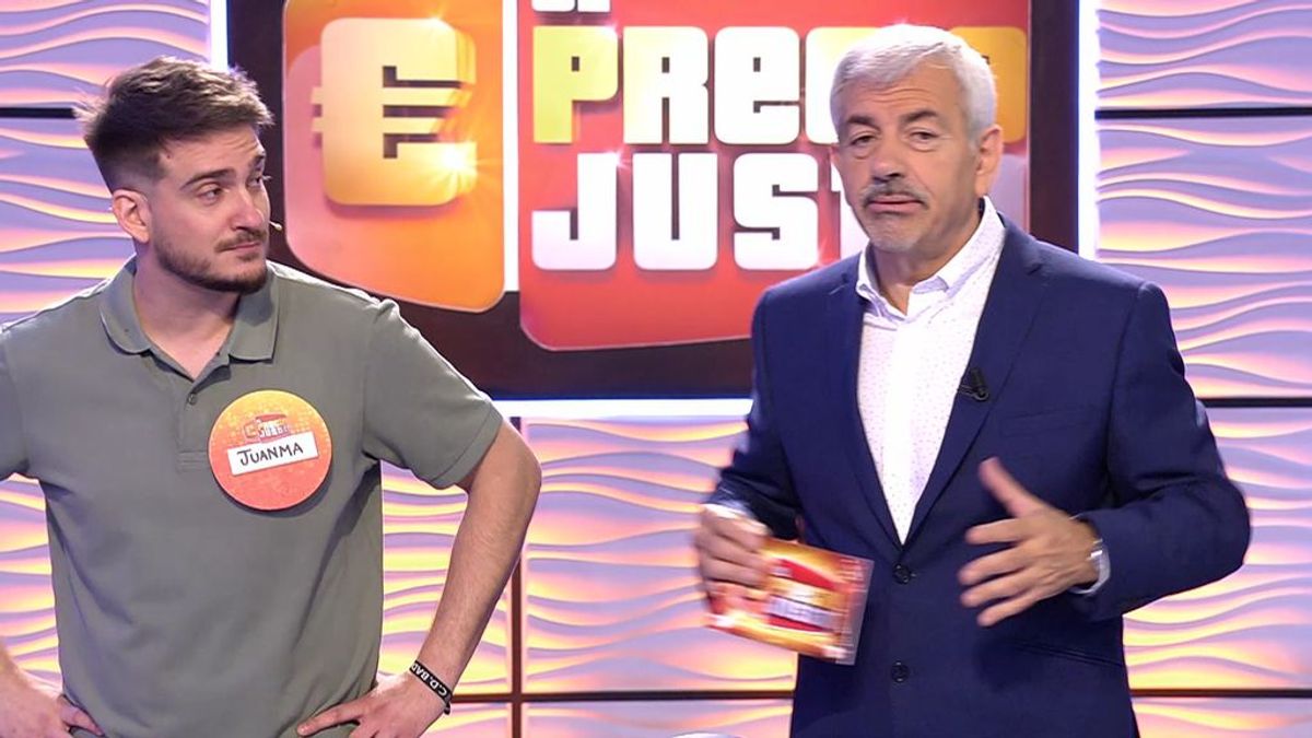 Juanma duda con el precio del 'escaparate final'