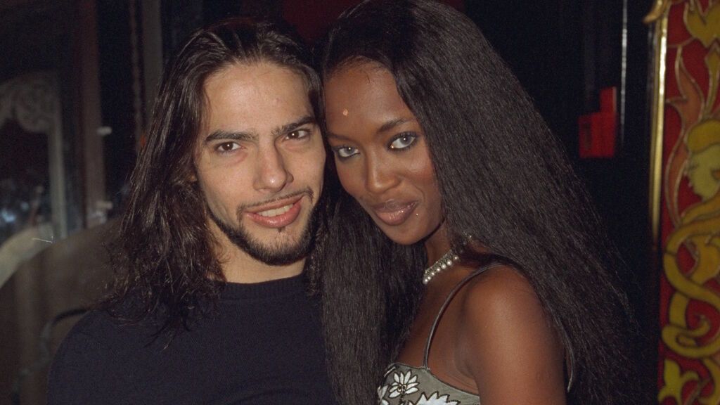 Naomi Campbell con Joaquín Cortés