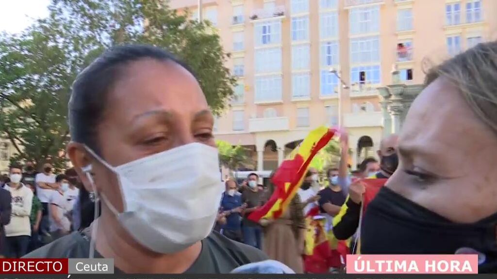 El miedo de los vecinos de Ceuta por la crisis migratoria: "Esto es increíble, se ha parado todo"