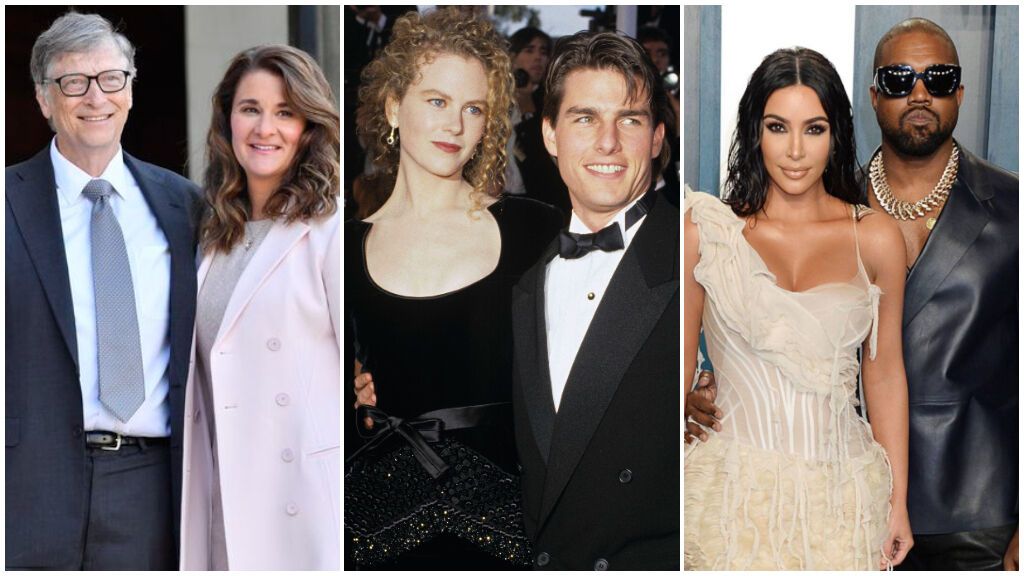 Estos han sido los divorcios más caros del siglo: desde el de Bill Gates al de Kim Kardashian, pasando por Nicole Kidman.