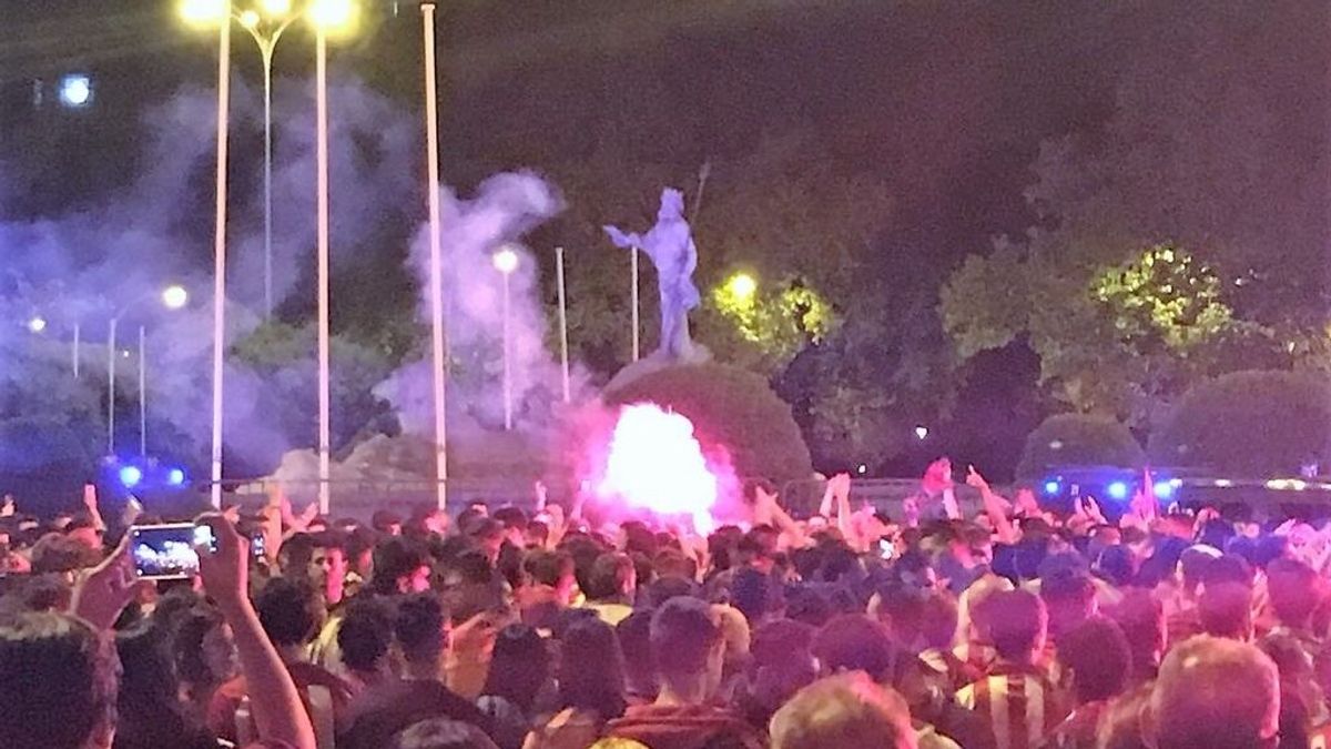 Neptuno estará acordonada por si Atlético de Madrid gana la Liga Neptuno estará acordonada por si Atlético de Madrid gana la Liga