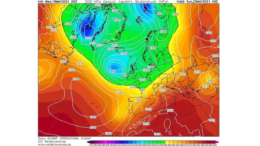 wet ecmwf domingo