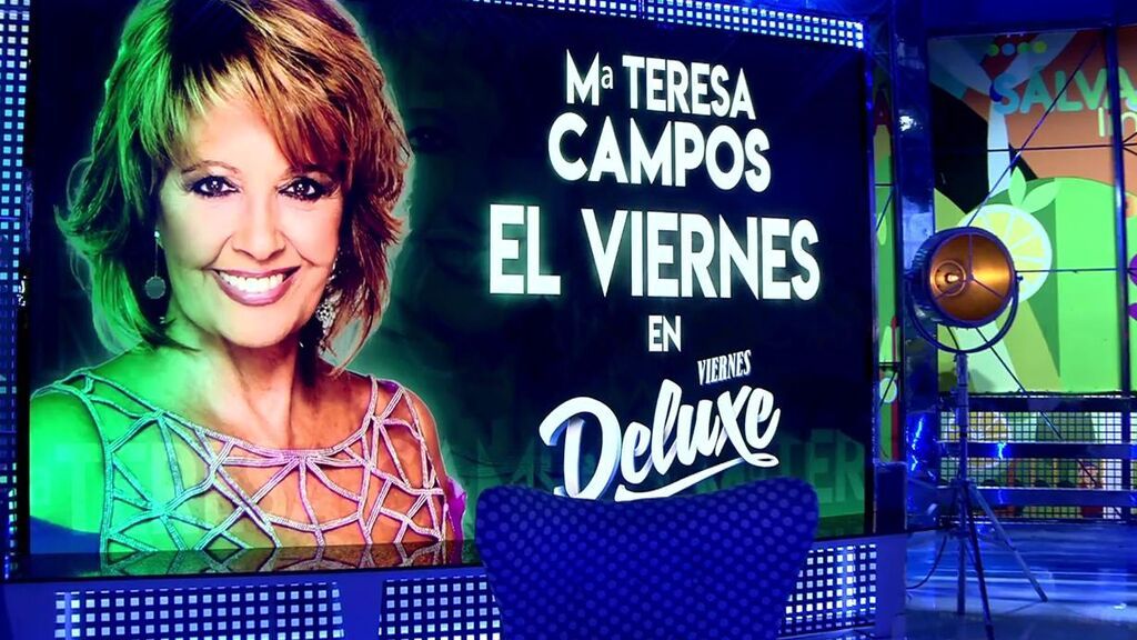 María Teresa Campos en 'Viernes Deluxe'