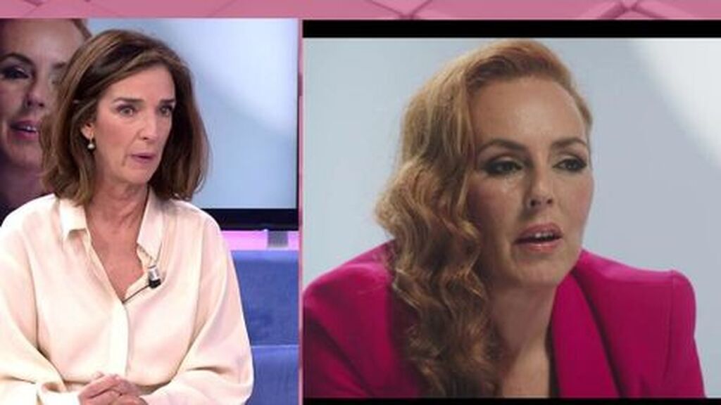 Paloma García Pelayo, defendiendo a Rocío Carrasco en 'AR'