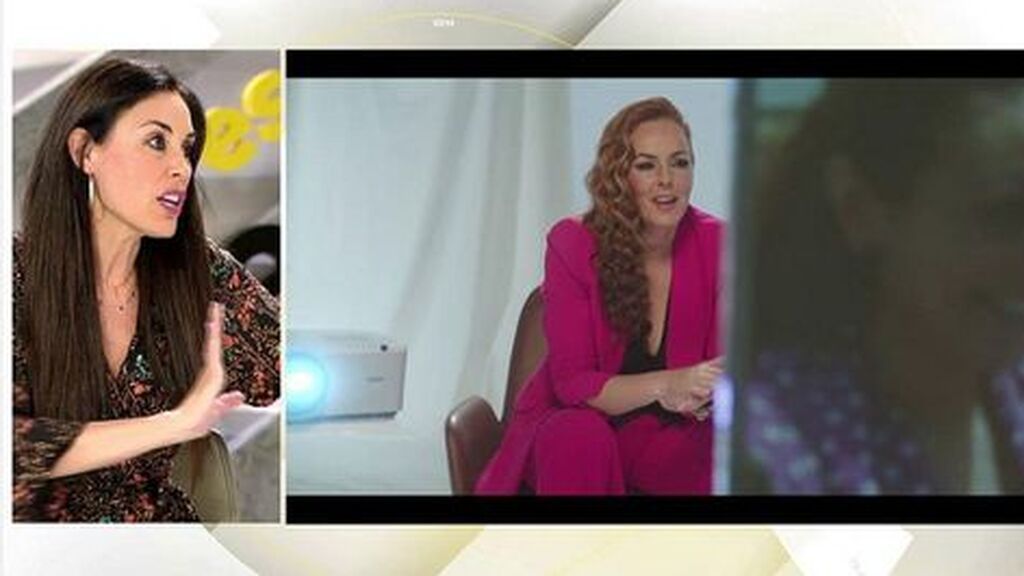 Isabel Rábago, defendiendo a Rocío Carrasco en 'Ya es mediodía'
