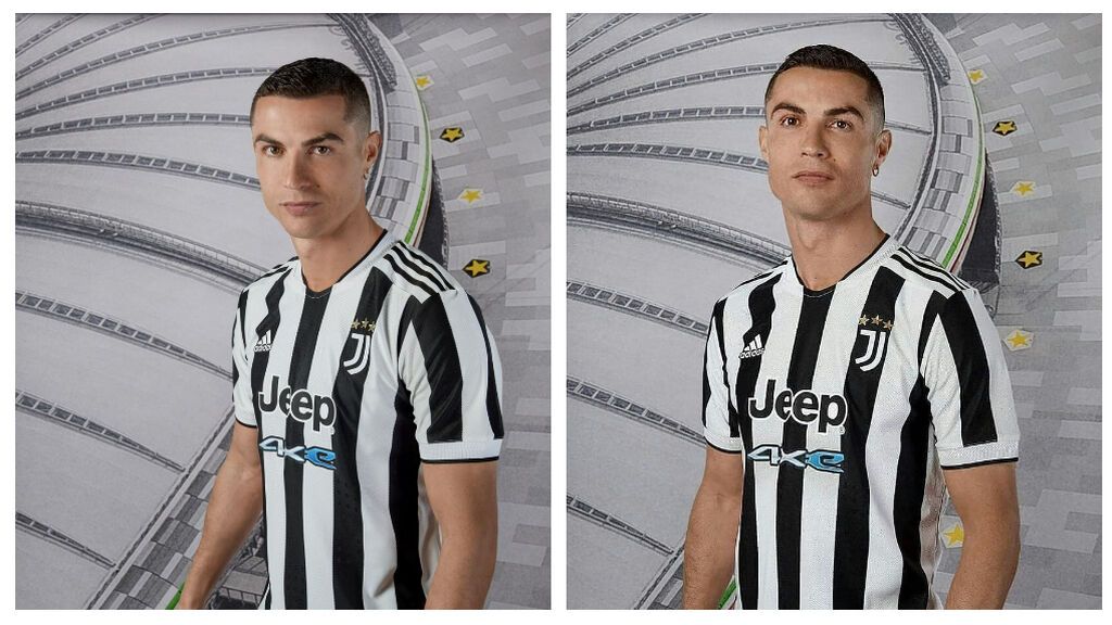 Cristiano Ronaldo posa con la nueva camiseta de la Juventus: el portugués vuelve a sembrar la duda