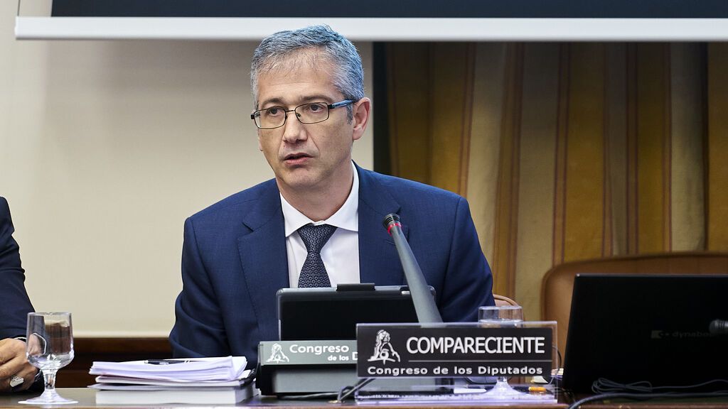 Pablo Hernández de Cos comparece en la Comisión de Asuntos Económicos y Transformación Digital