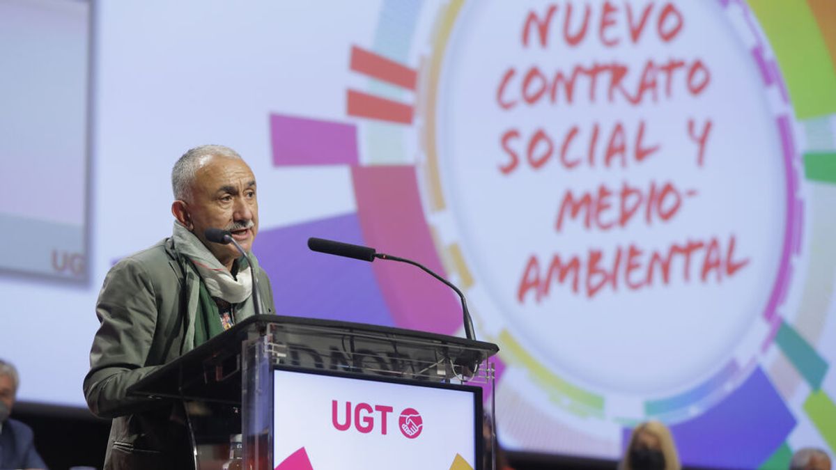 El secretario general de UGT: "Si hubiéramos derogado ya la reforma laboral tendríamos a la CEOE mansita" El secretario general de UGT: "Si hubiéramos derogado ya la reforma laboral tendríamos a la CEOE mansita"