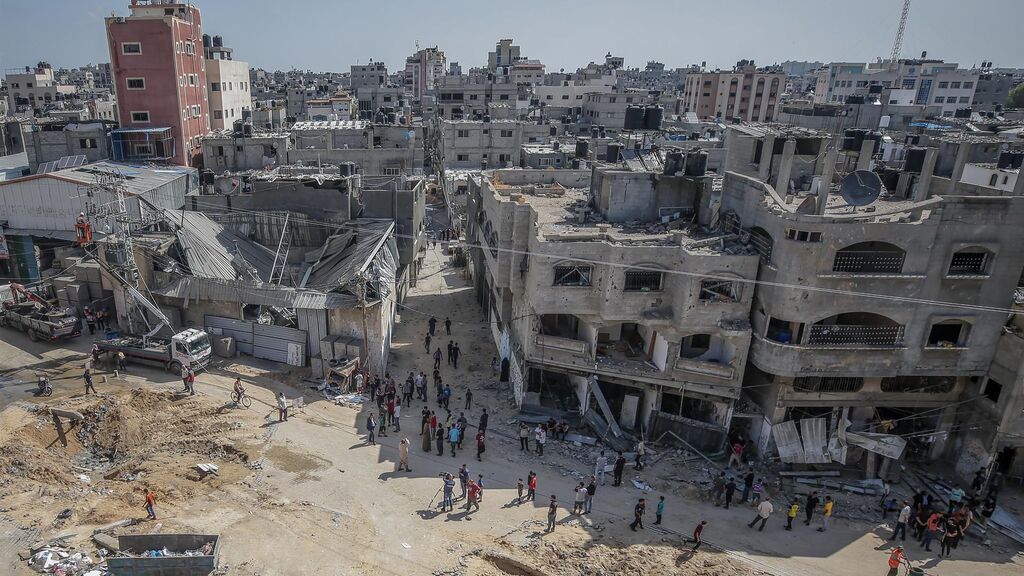 Siguen los bombardeos israelíes sobre la Franja de Gaza Siguen los bombardeos israelíes sobre la Franja de Gaza