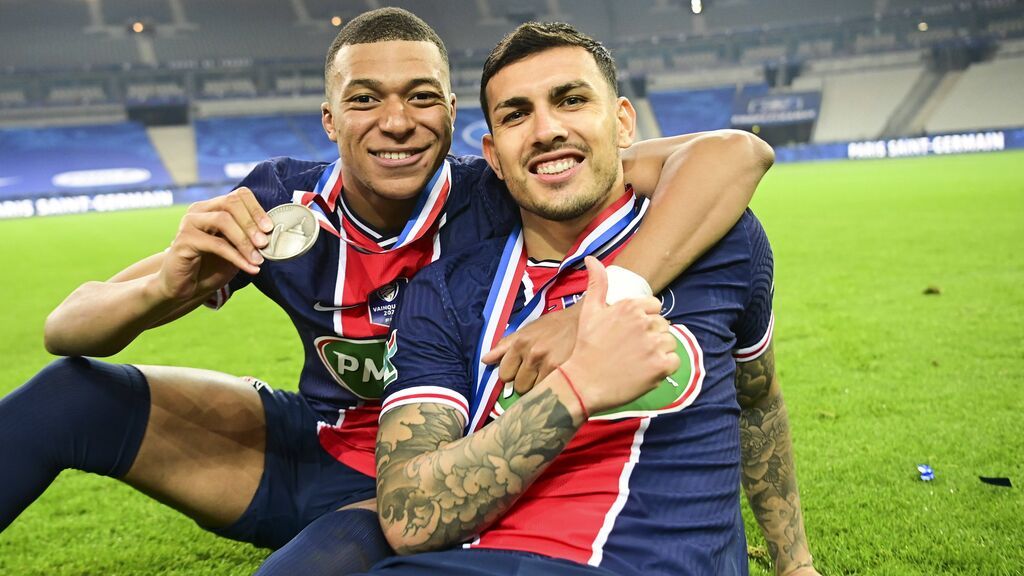 Mbappé, decisivo en el título del PSG en la Copa.